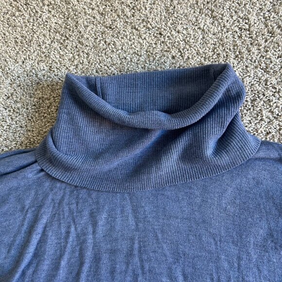 Loft Womens Sz Small Cowl Neck Casual Sweater Long Sleeve Lightweight - Picture 7 of 7